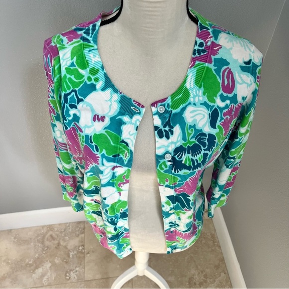Talbots Multicolor Floral Blazer - Picture 3 of 10